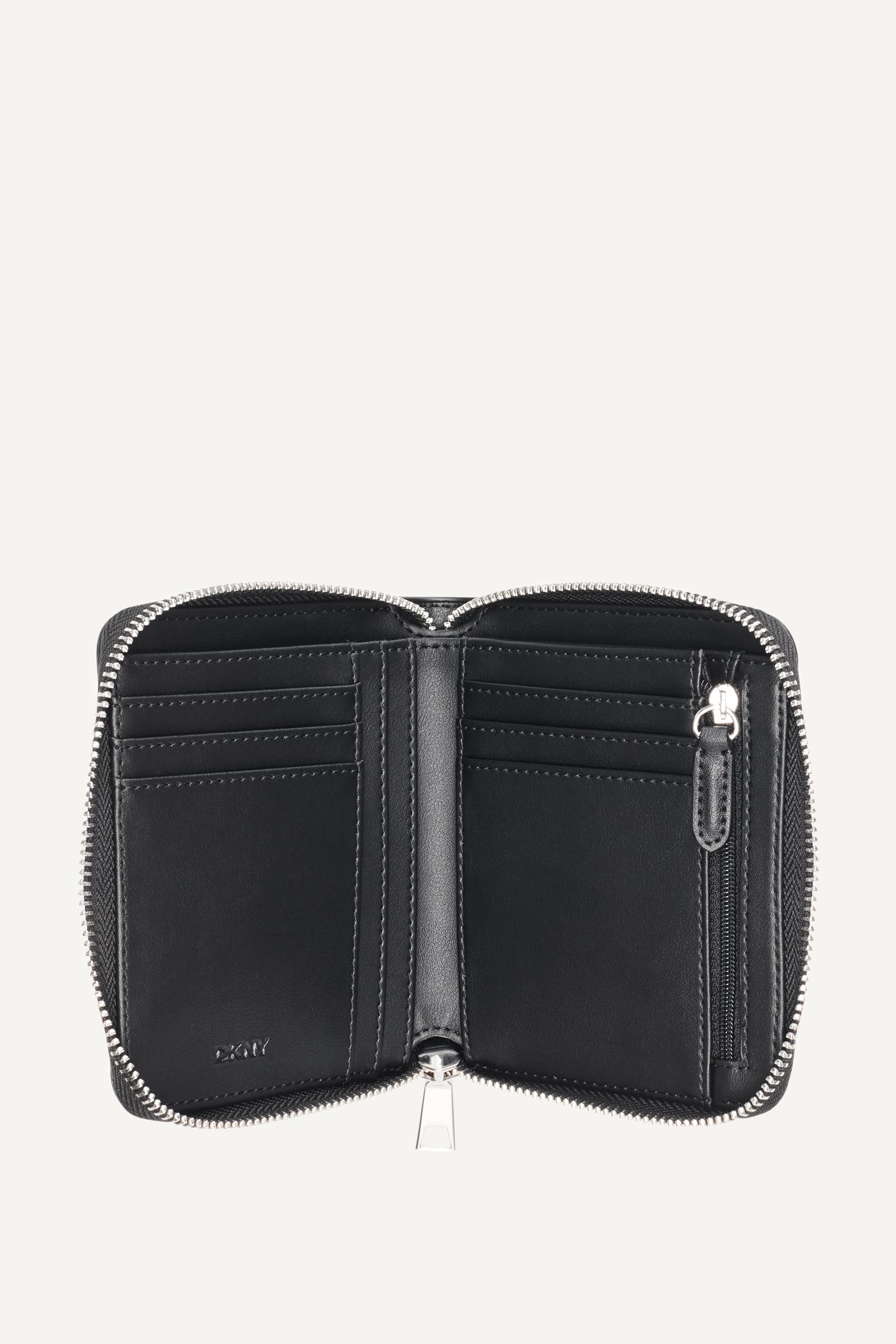 HADLEE SMALL ZIP AROUND WALLET - Black - 4