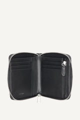 HADLEE SMALL ZIP AROUND WALLET - Black - 4