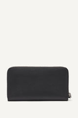ETTA LARGE ZIP AROUND WALLET - Black - 3