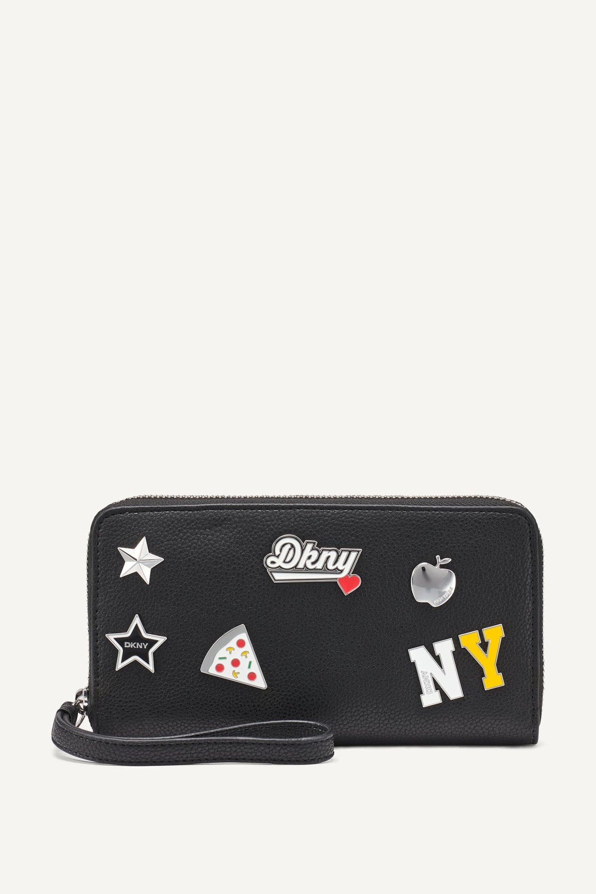 ETTA LARGE ZIP AROUND WALLET - Black - 1