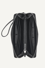 ETTA LARGE ZIP AROUND WALLET - Black - 4