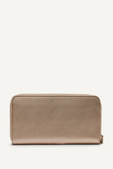 HADLEE LARGE ZIP AROUND WALLET - GOLD - 2