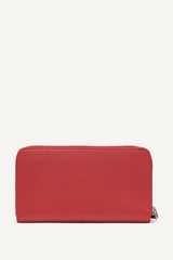 HADLEE LARGE ZIP AROUND WALLET - BRIGHT RED - 3