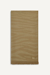 METALLIC ZEBRA WRAP - Travertine - 1