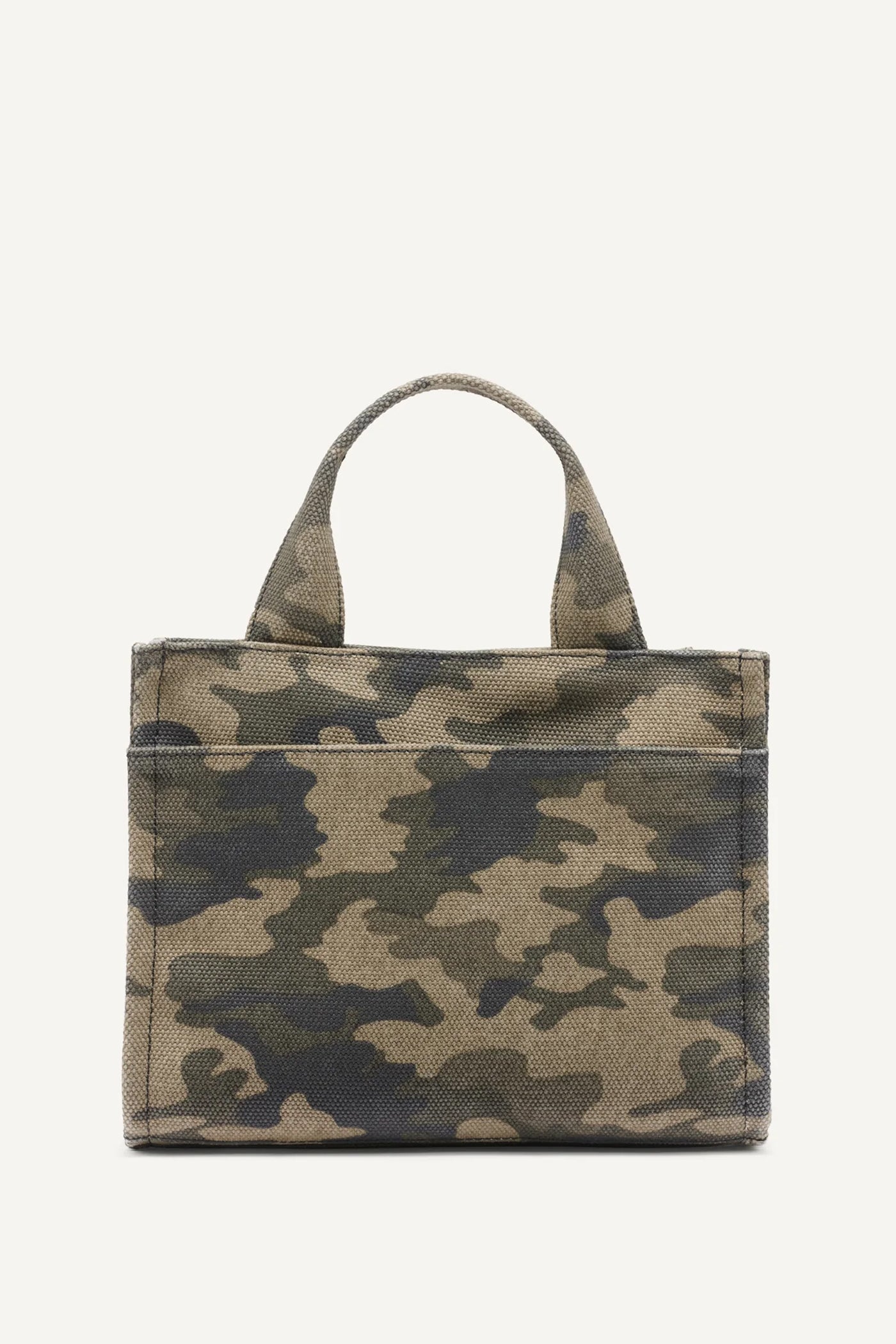 HADLEE SMALL LOGO EMBROIDERED CAMO TOTE - Camouflage - 3