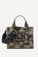 HADLEE SMALL LOGO EMBROIDERED CAMO TOTE - Camouflage - 1