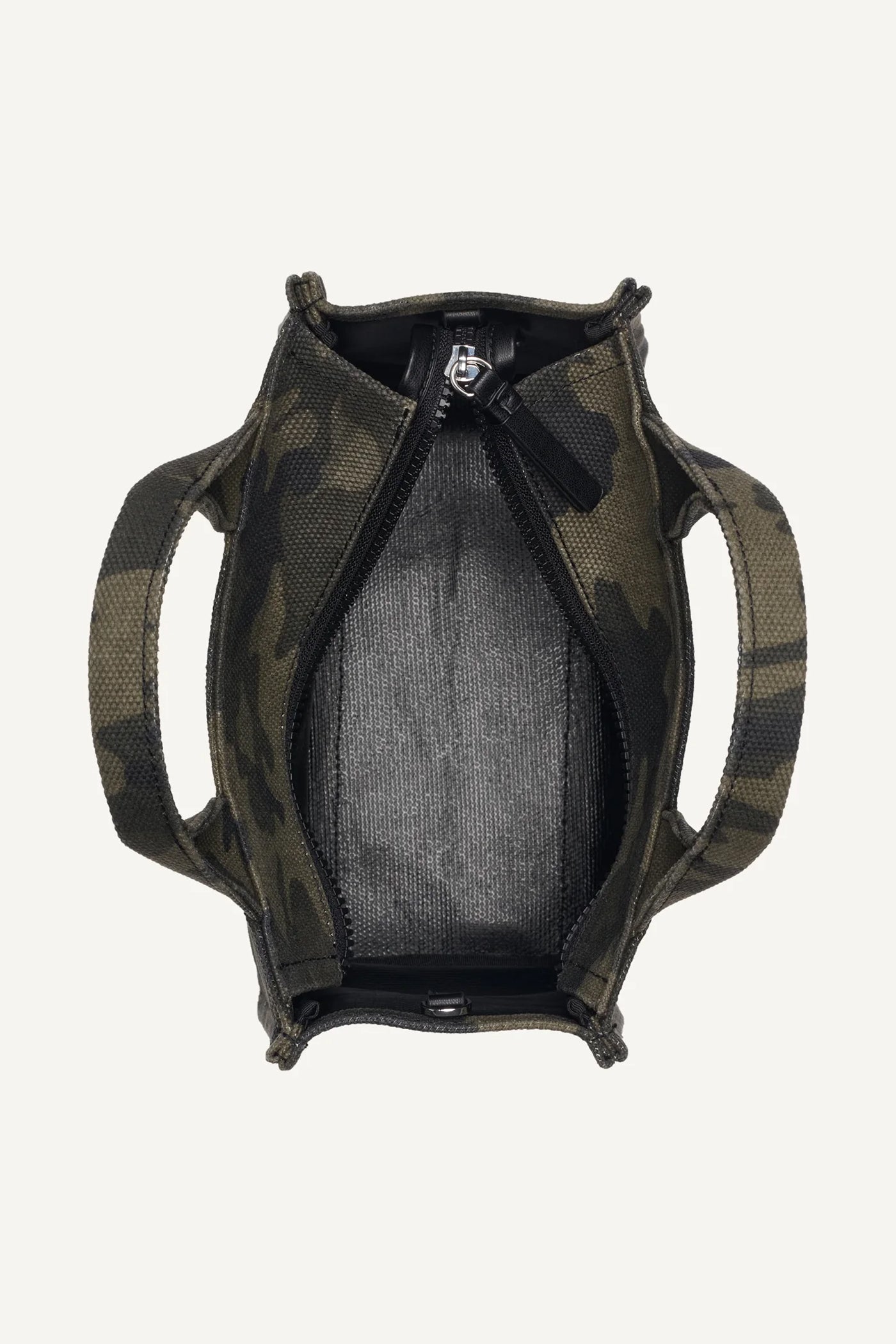 HADLEE SMALL LOGO EMBROIDERED CAMO TOTE - Camouflage - 4