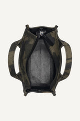 HADLEE SMALL LOGO EMBROIDERED CAMO TOTE - Camouflage - 4