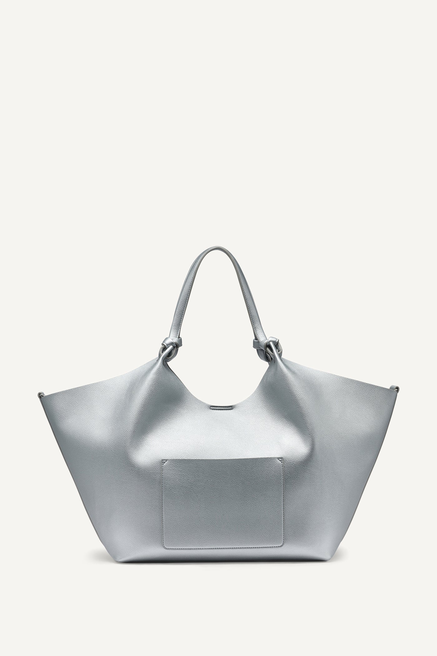 PAULA MEDIUM COMMUTER TOTE - SILVER - 5