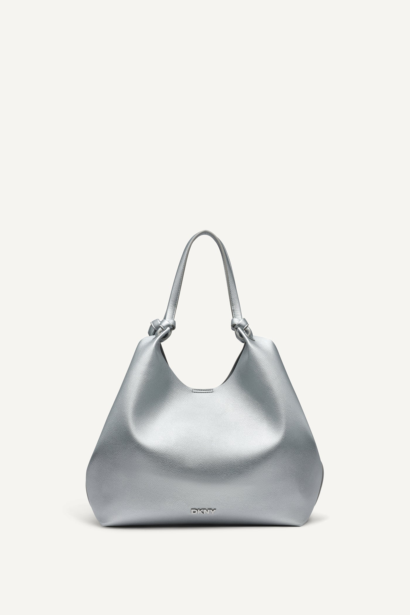 PAULA MEDIUM COMMUTER TOTE - SILVER - 3