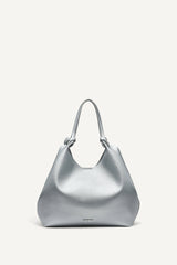 PAULA MEDIUM COMMUTER TOTE - SILVER - 3