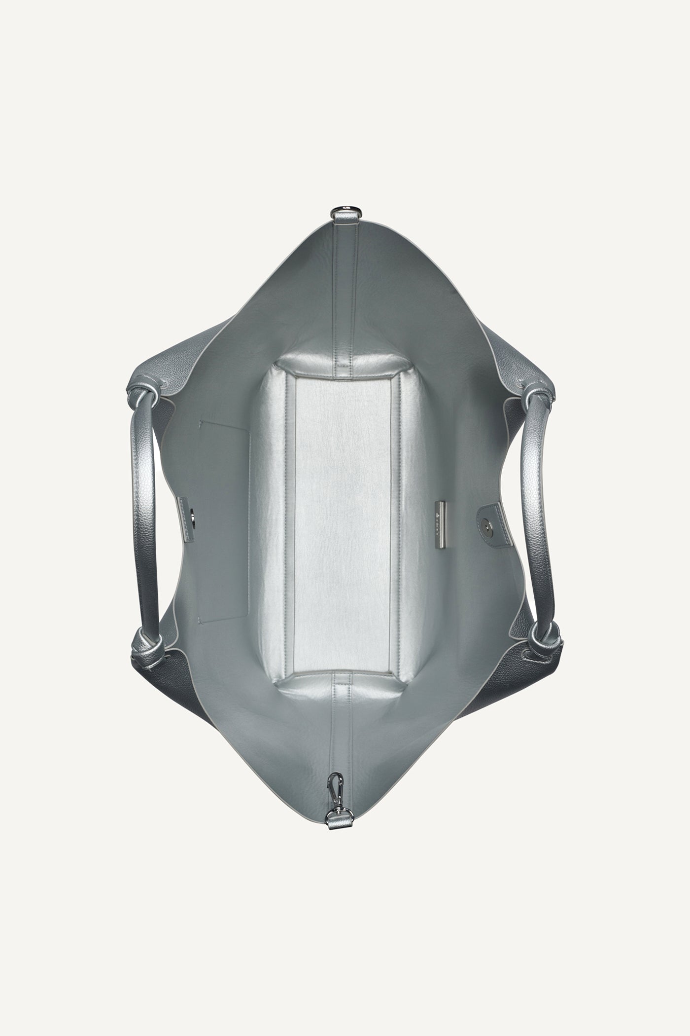 PAULA MEDIUM COMMUTER TOTE - SILVER - 6