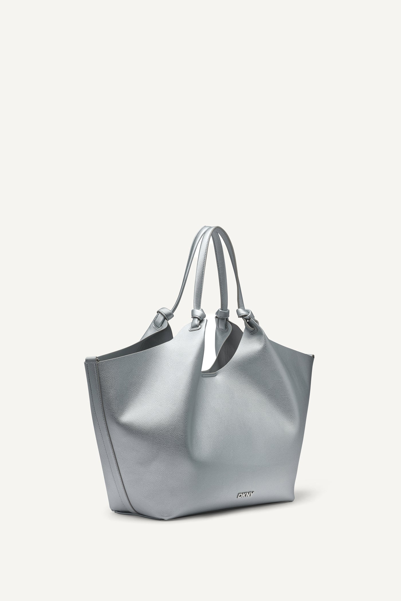 PAULA MEDIUM COMMUTER TOTE - SILVER - 4