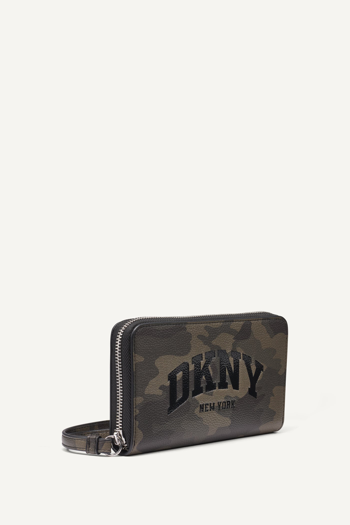 HADLEE LARGE ZIP AROUND WALLET WITH WRISTLET - Camouflage - 2