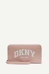 HADLEE LARGE ZIP AROUND WALLET - Pale Blush - 1