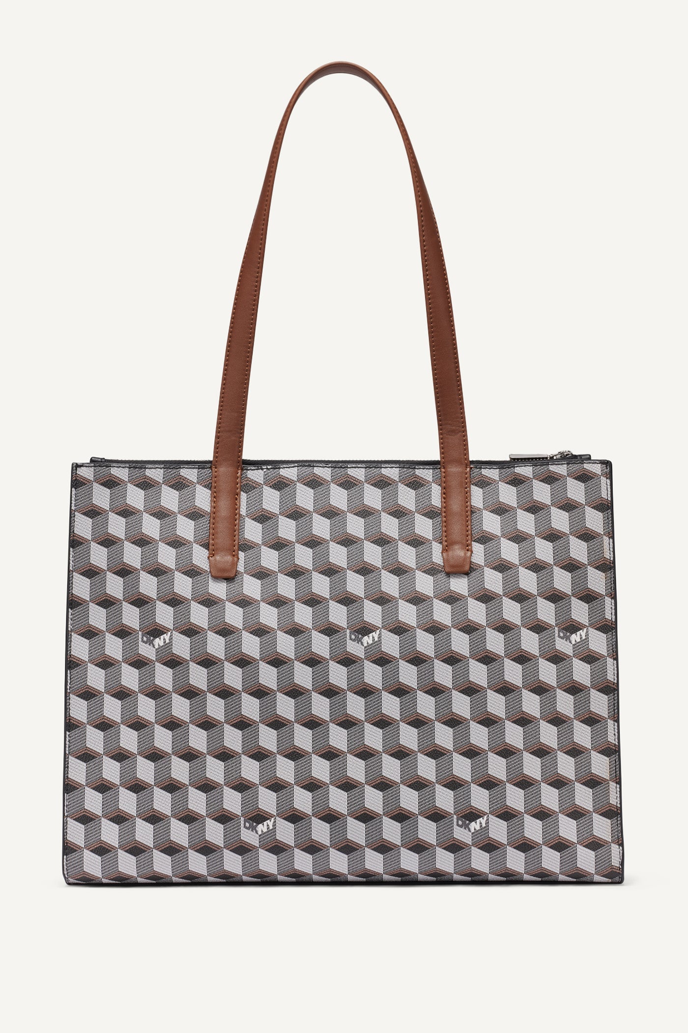 ARIA TOTE - Light Taupe Multi - 4