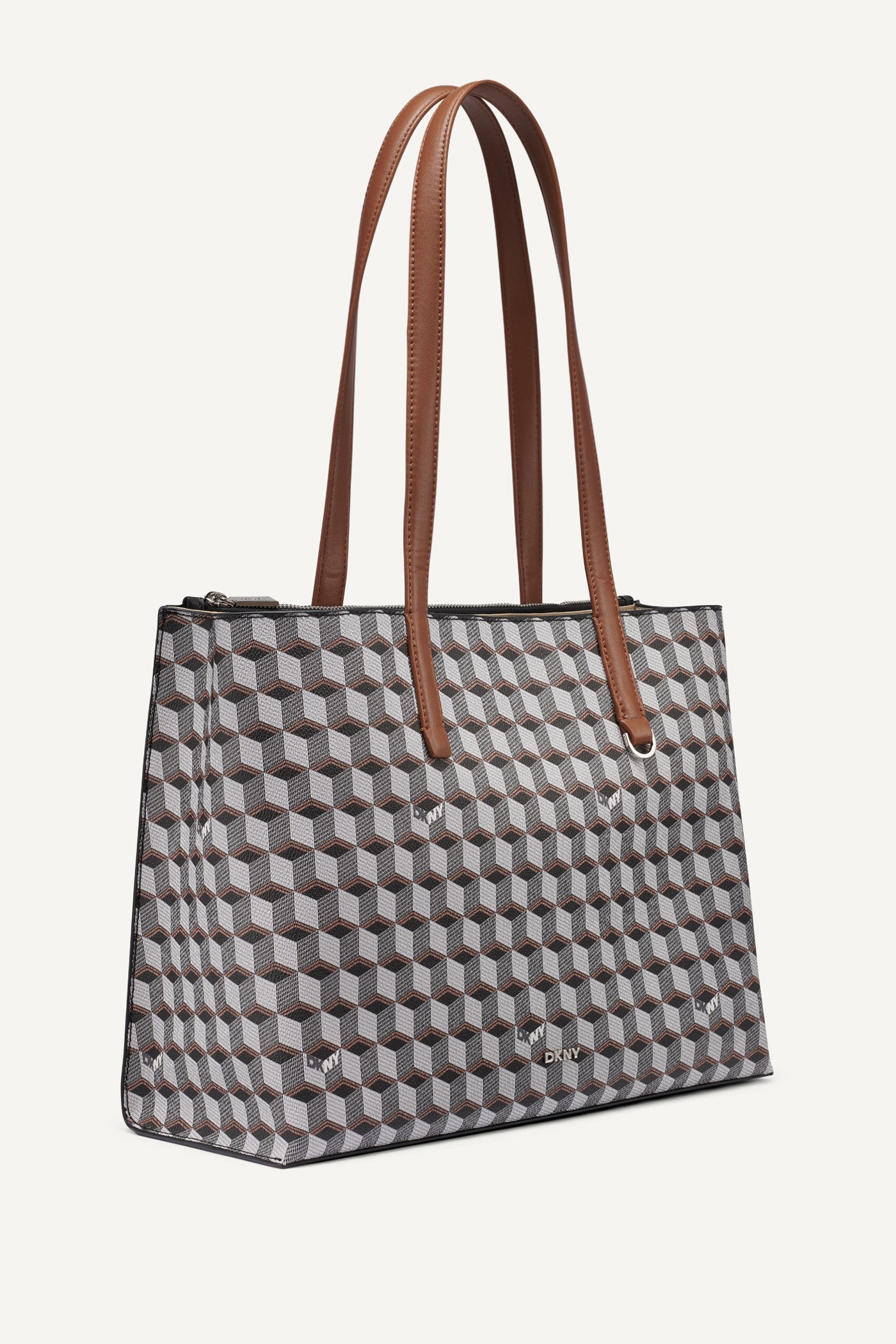 ARIA TOTE - Light Taupe Multi - 3
