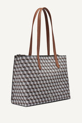 ARIA TOTE - Light Taupe Multi - 3