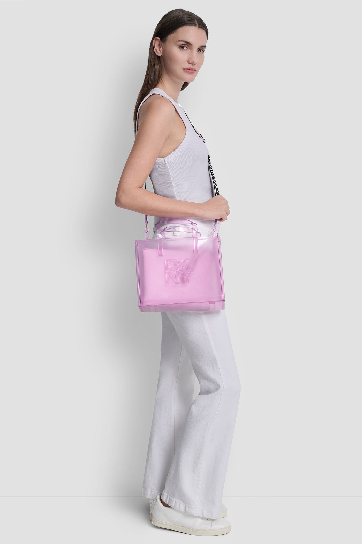 HADLEE SMALL JELLY LOGO TOTE - Corsage - 8