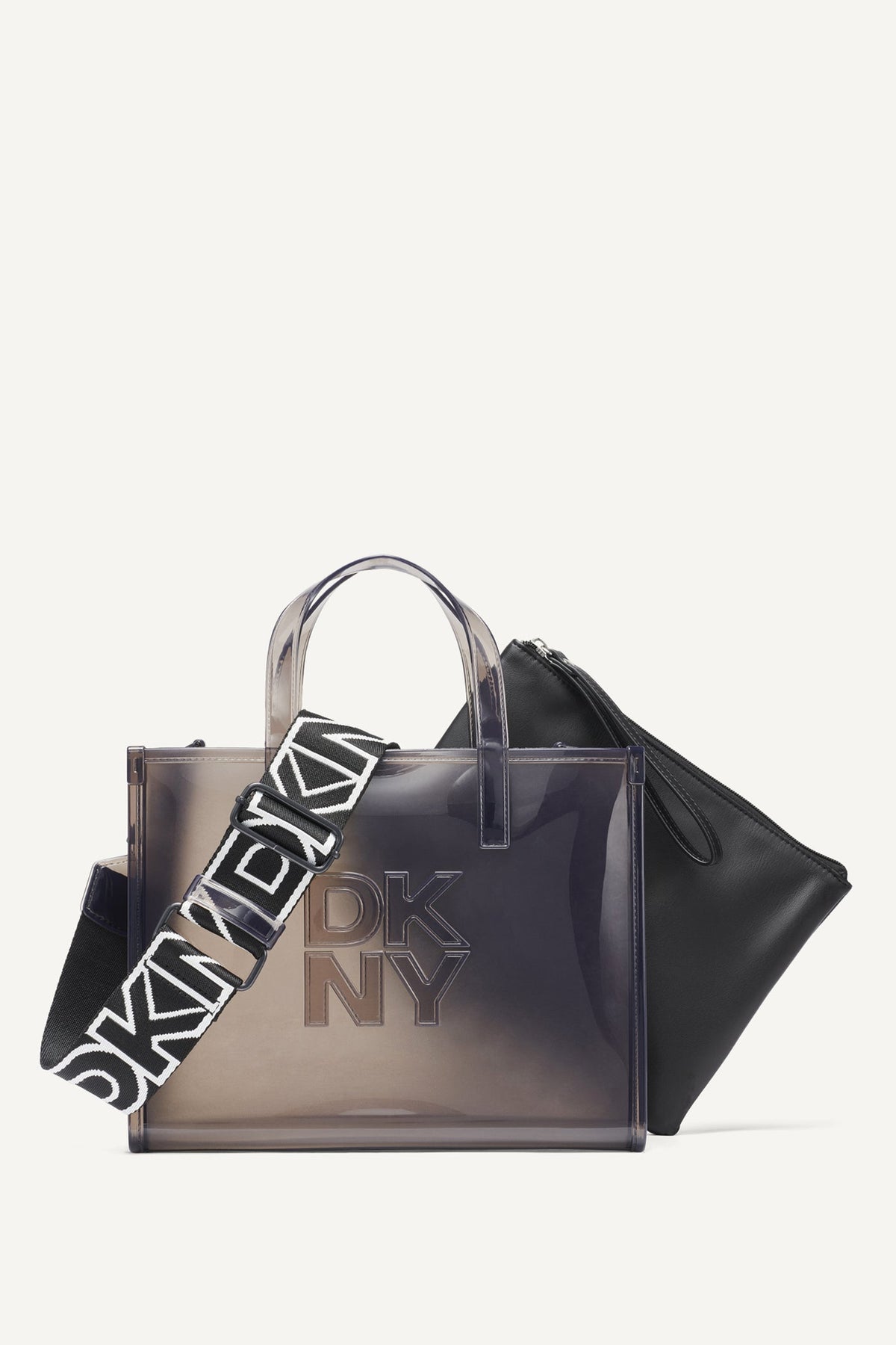 HADLEE SMALL JELLY LOGO TOTE - Black/Black - 1