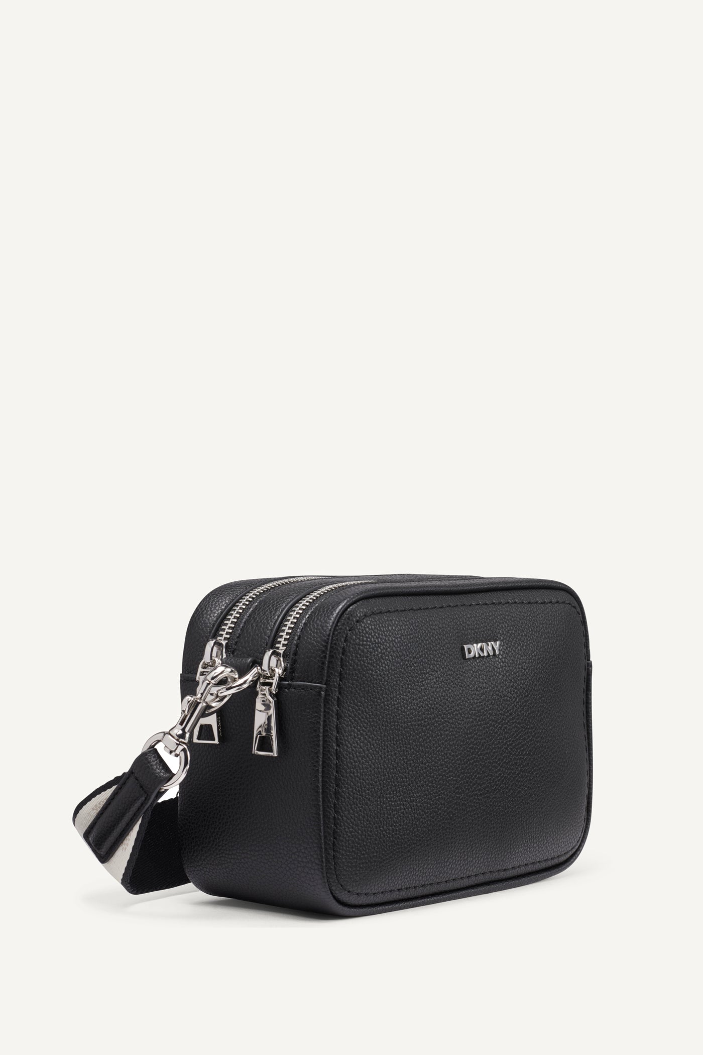NESSA CAMERA BAG - Black/Silver - 2
