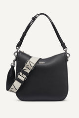 NESSA CROSSBODY BAG - Black/Silver - 2