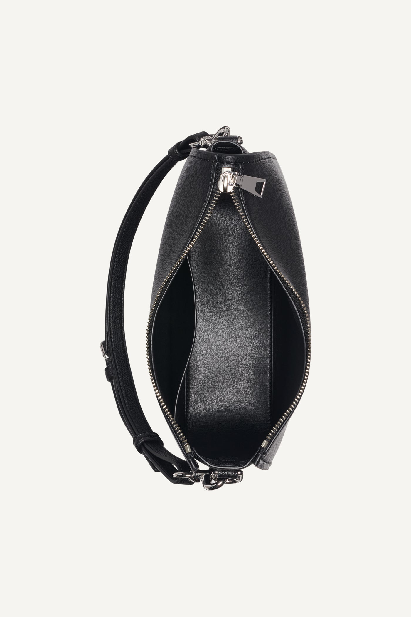 NESSA CROSSBODY BAG - Black/Silver - 5