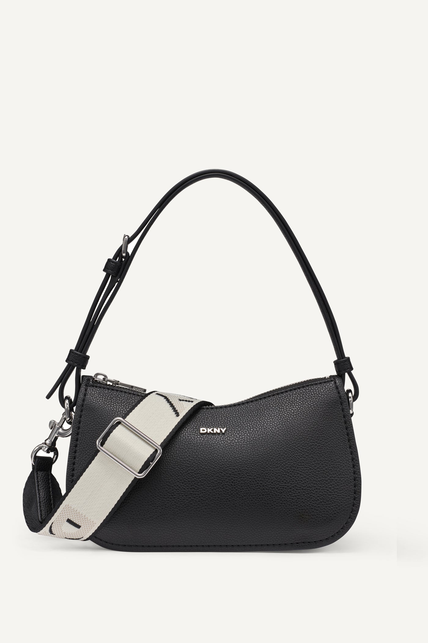 NESSA SHOULDER BAG - Black/Silver - 2
