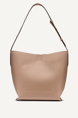 NICOLE LOGO BUCKET BAG - Cappuccino - 4