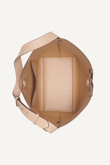 NICOLE LOGO BUCKET BAG - Cappuccino - 3