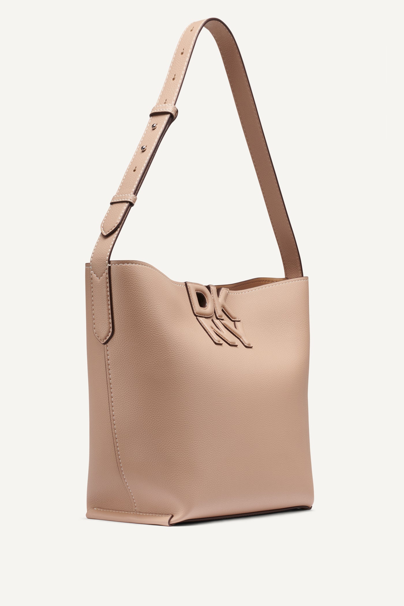 NICOLE LOGO BUCKET BAG - Cappuccino - 2