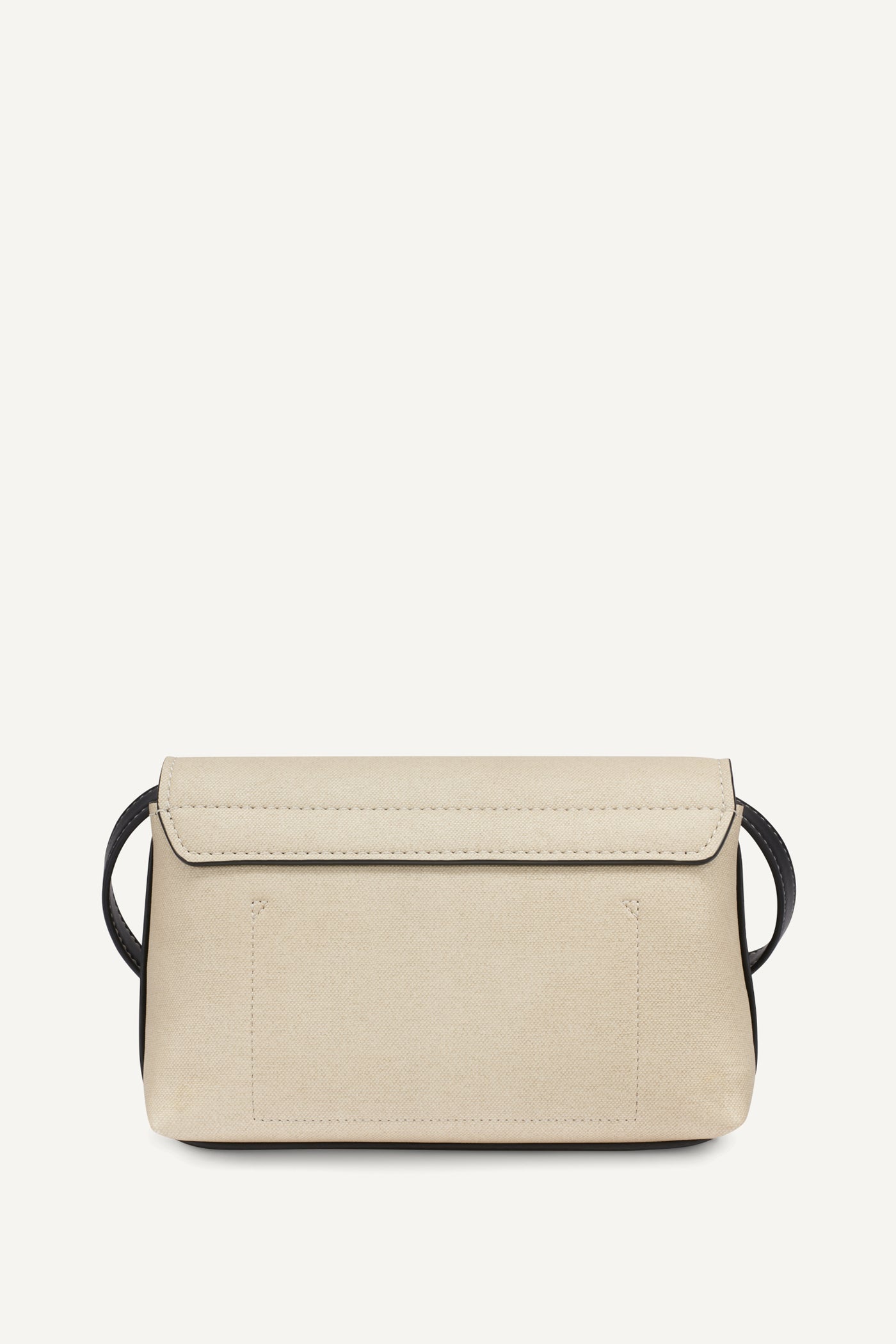 NICOLE LOGO CROSSBODY BAG - Natural/Black - 5