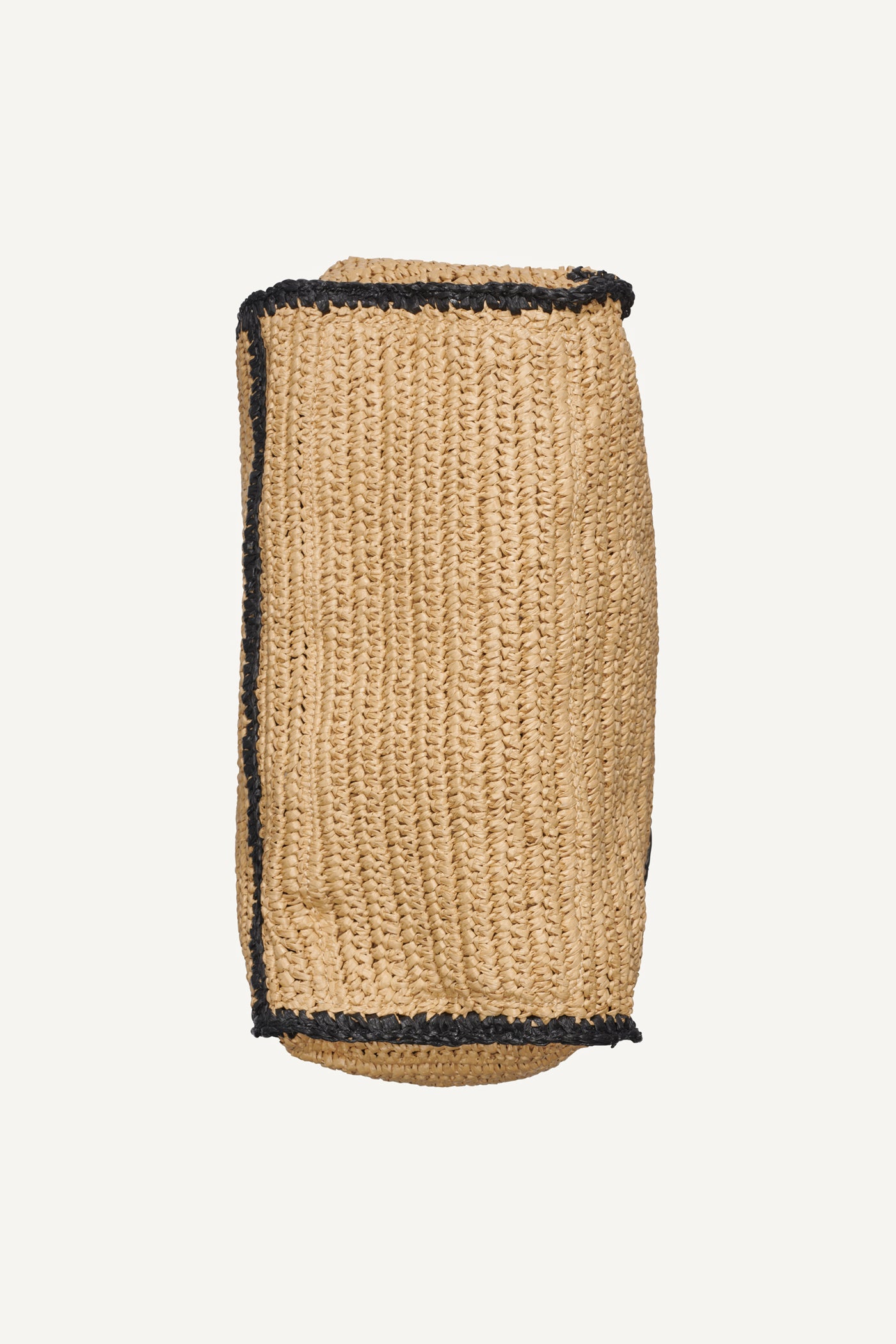 HADLEE MEDIUM WOVEN TOTE - Natural/Black - 6