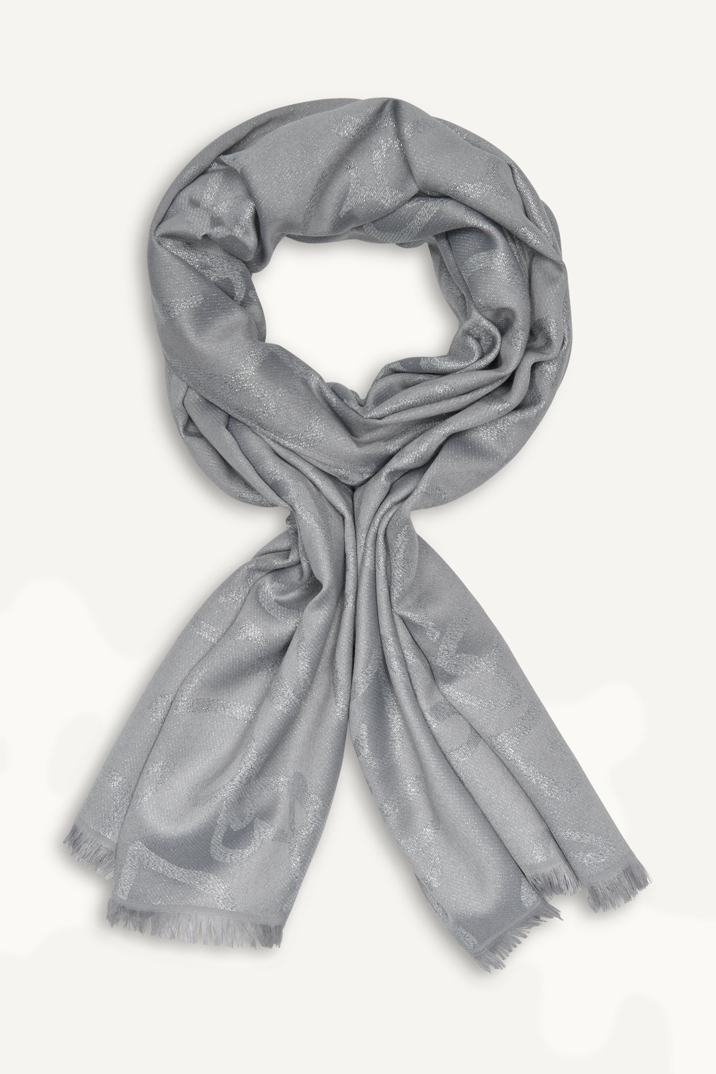 EVERYBODY LOVES DONNA METALLIC WRAP - Grey - 2