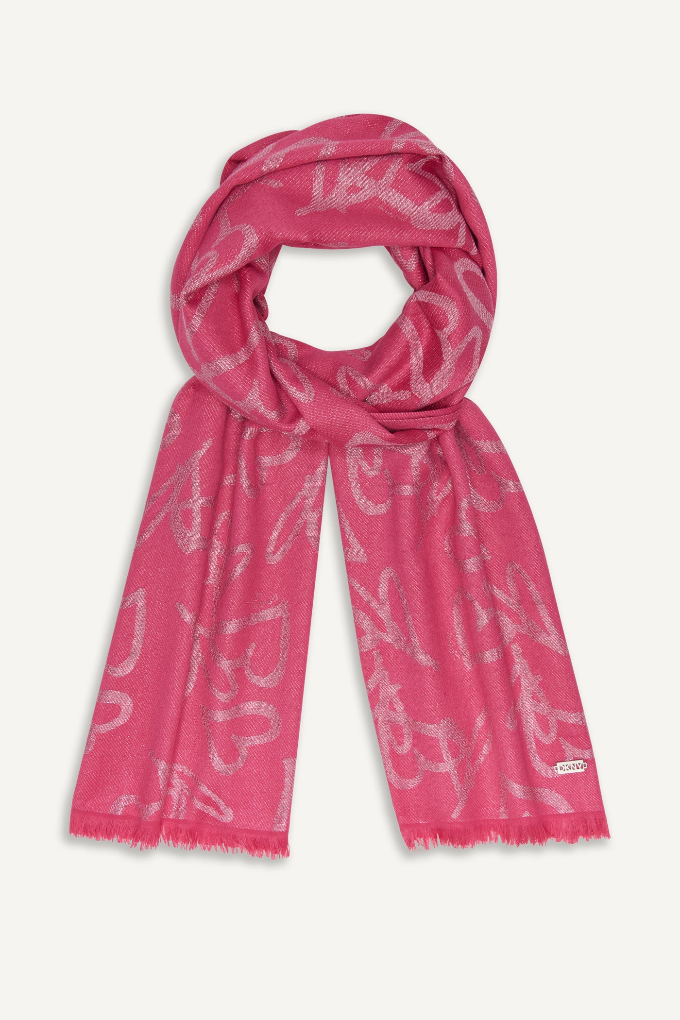 EVERYBODY LOVES DONNA METALLIC WRAP - Hot Pink - 2