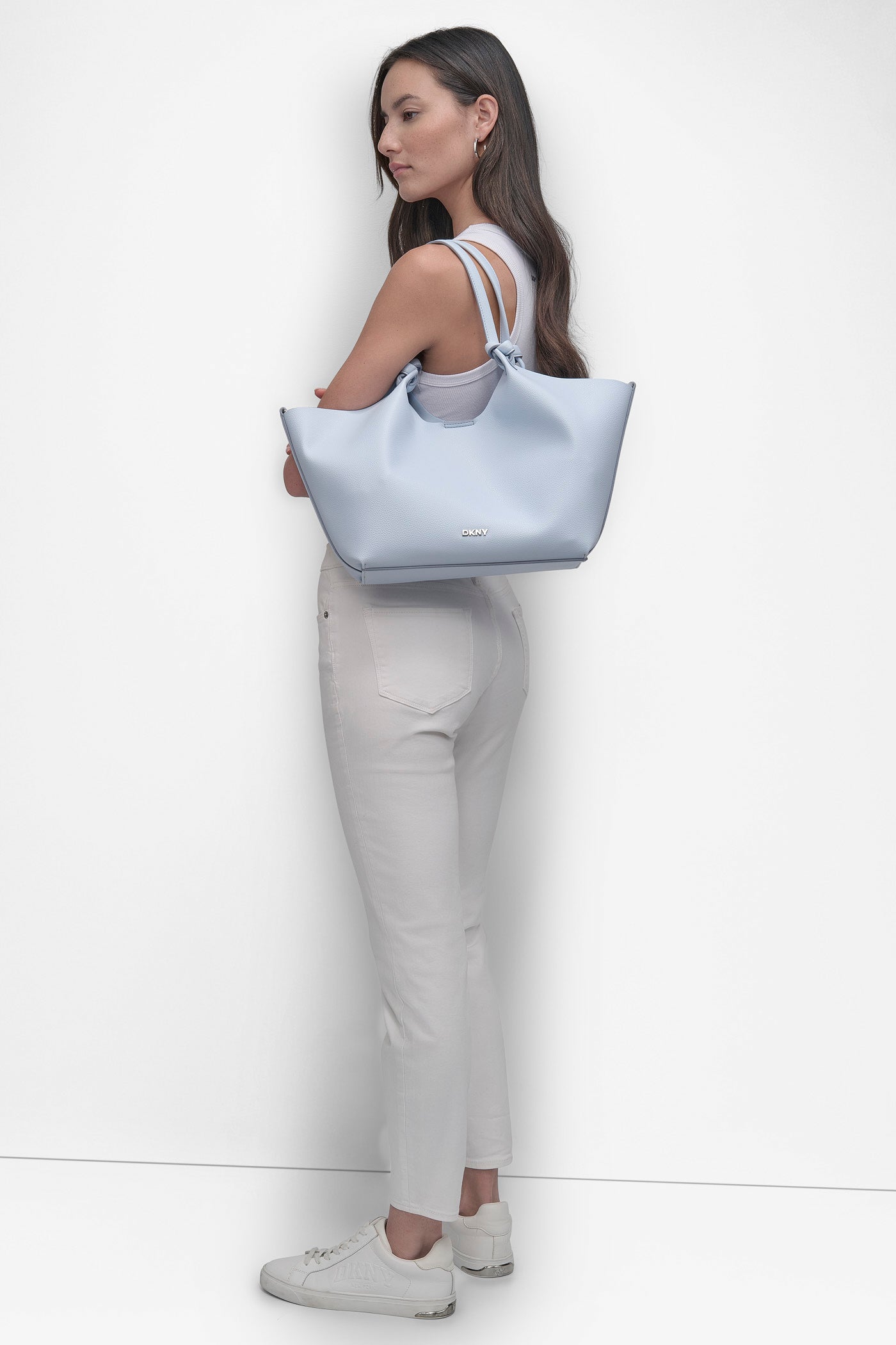 PAULA MEDIUM COMMUTER TOTE - LIGHT TAUPE - 8