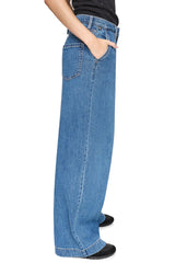 HIGH-RISE WIDE LEG TROUSER JEAN - Rochelle - 4