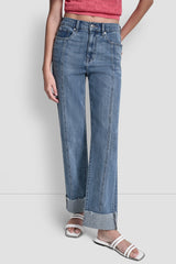 HIGH-RISE CLASSIC STRAIGHT LEG WITH CUFF - Westside - 2