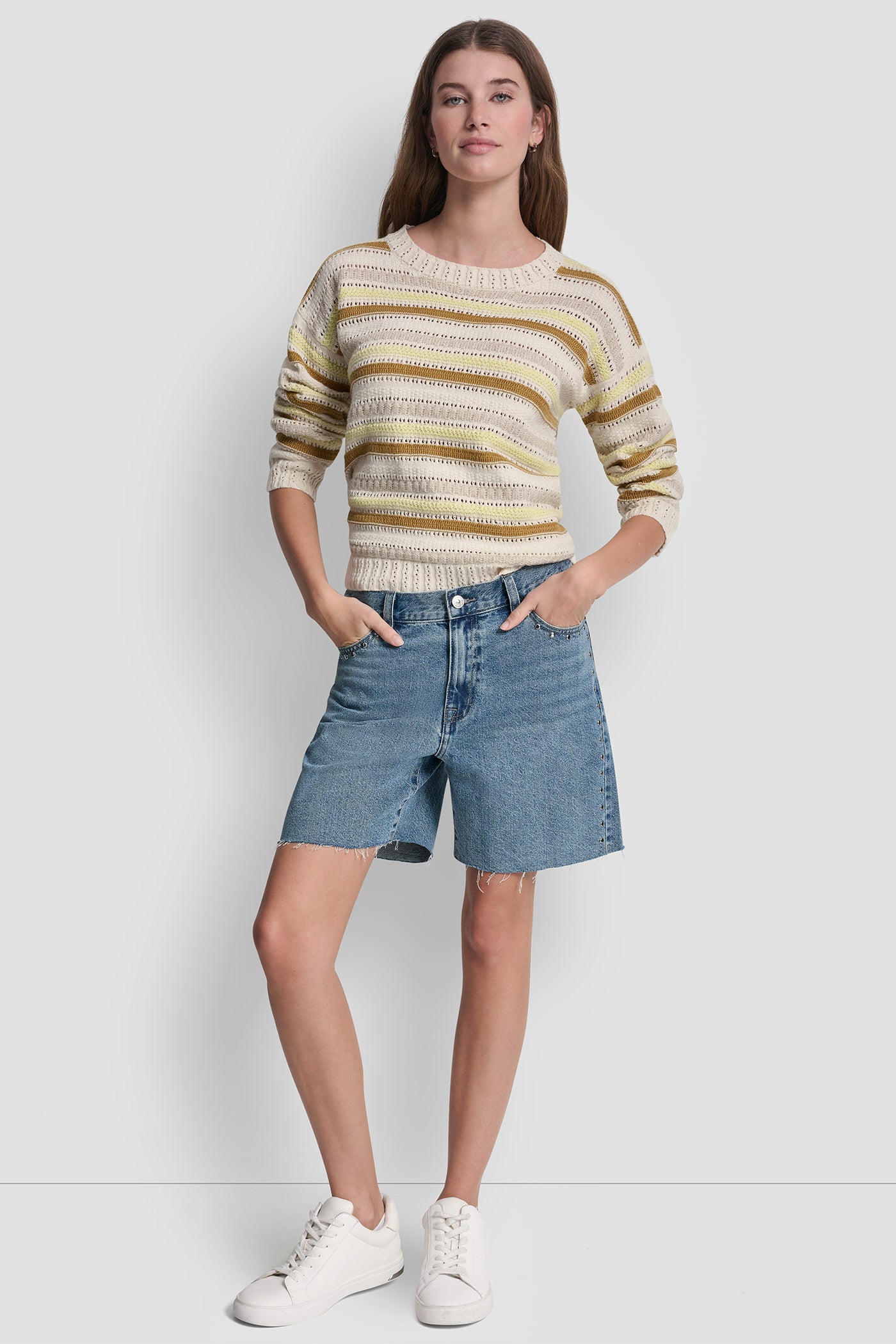 MID-RISE DENIM SHORT - Cedar Street - 6