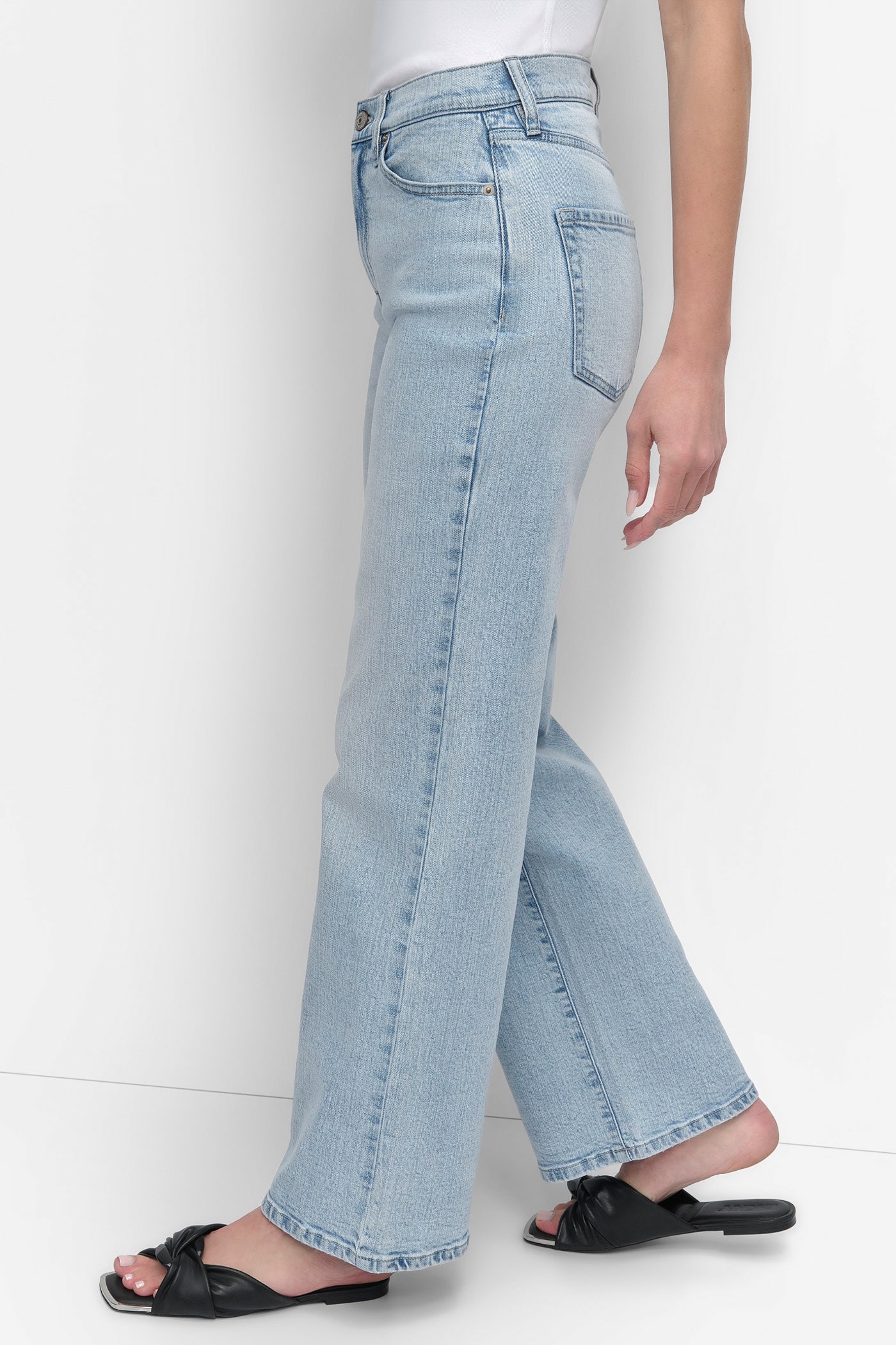 HIGH-RISE TAILORED STRAIGHT LEG JEAN - DOYERS - 4