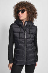MIX MEDIA JACKET - Black - 1