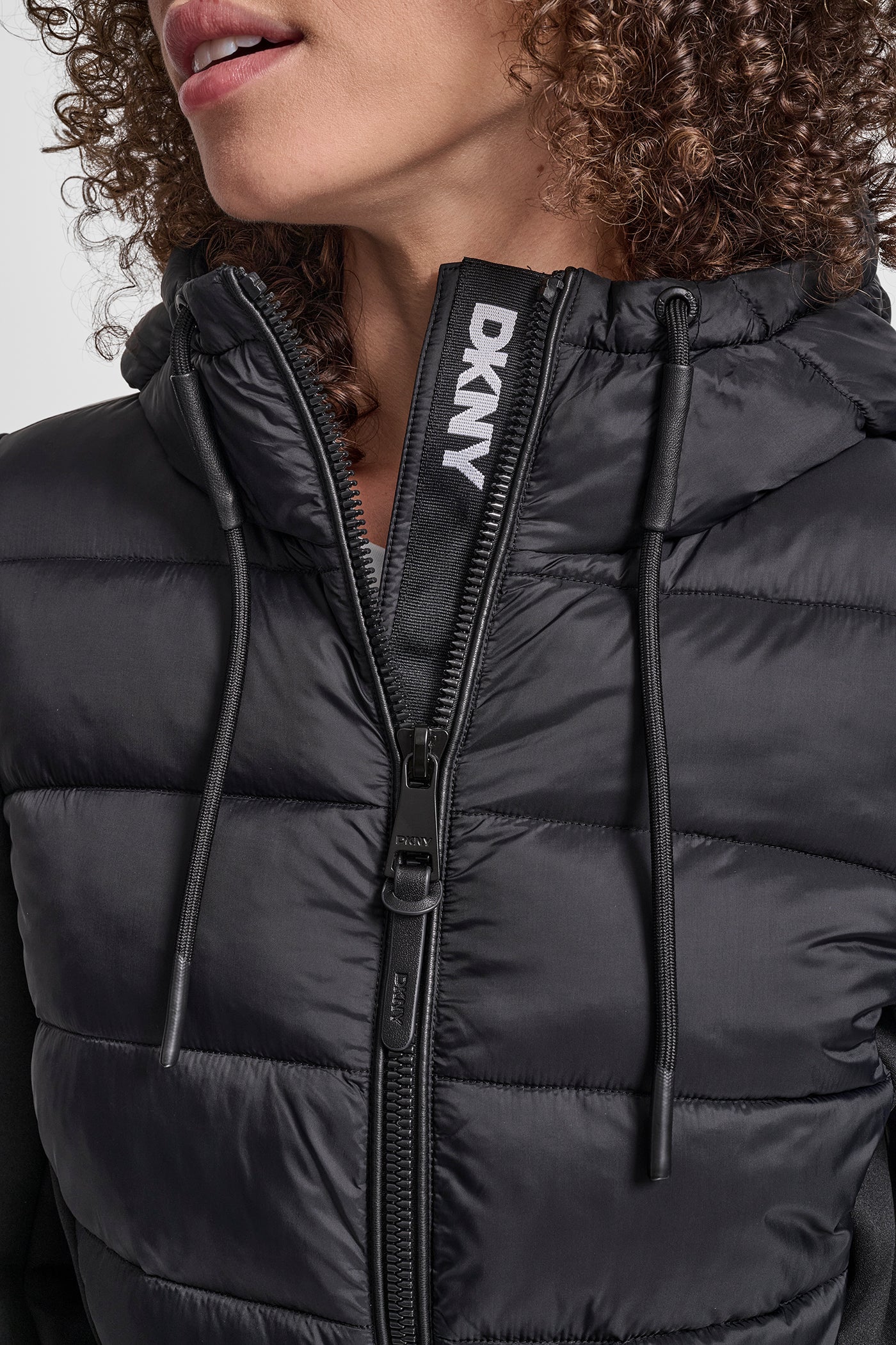 MIX MEDIA JACKET - Black - 7