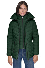 LIGHT WEIGHT PUFFER WITH BIB - Hunter - 4