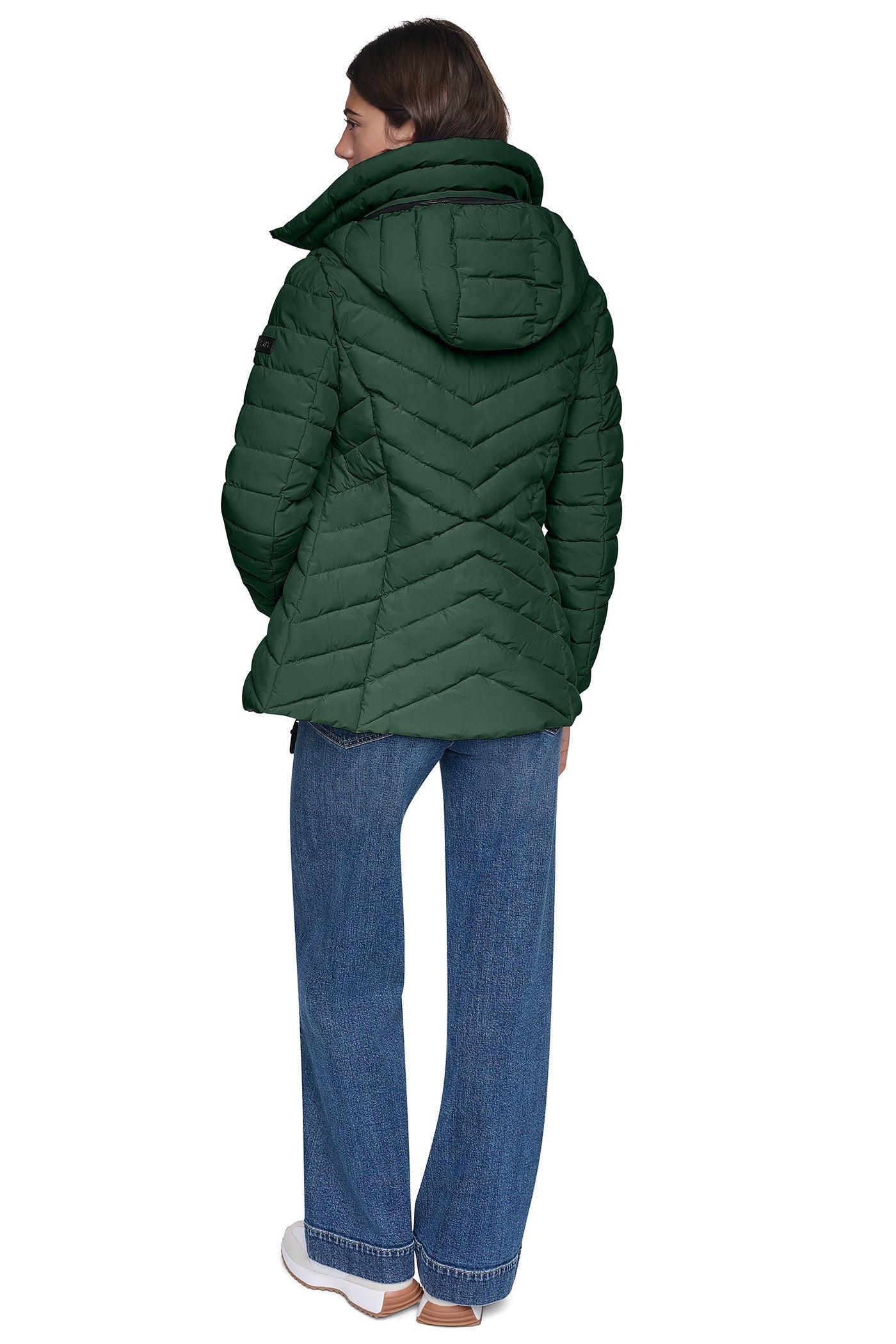 LIGHT WEIGHT PUFFER WITH BIB - Hunter - 8