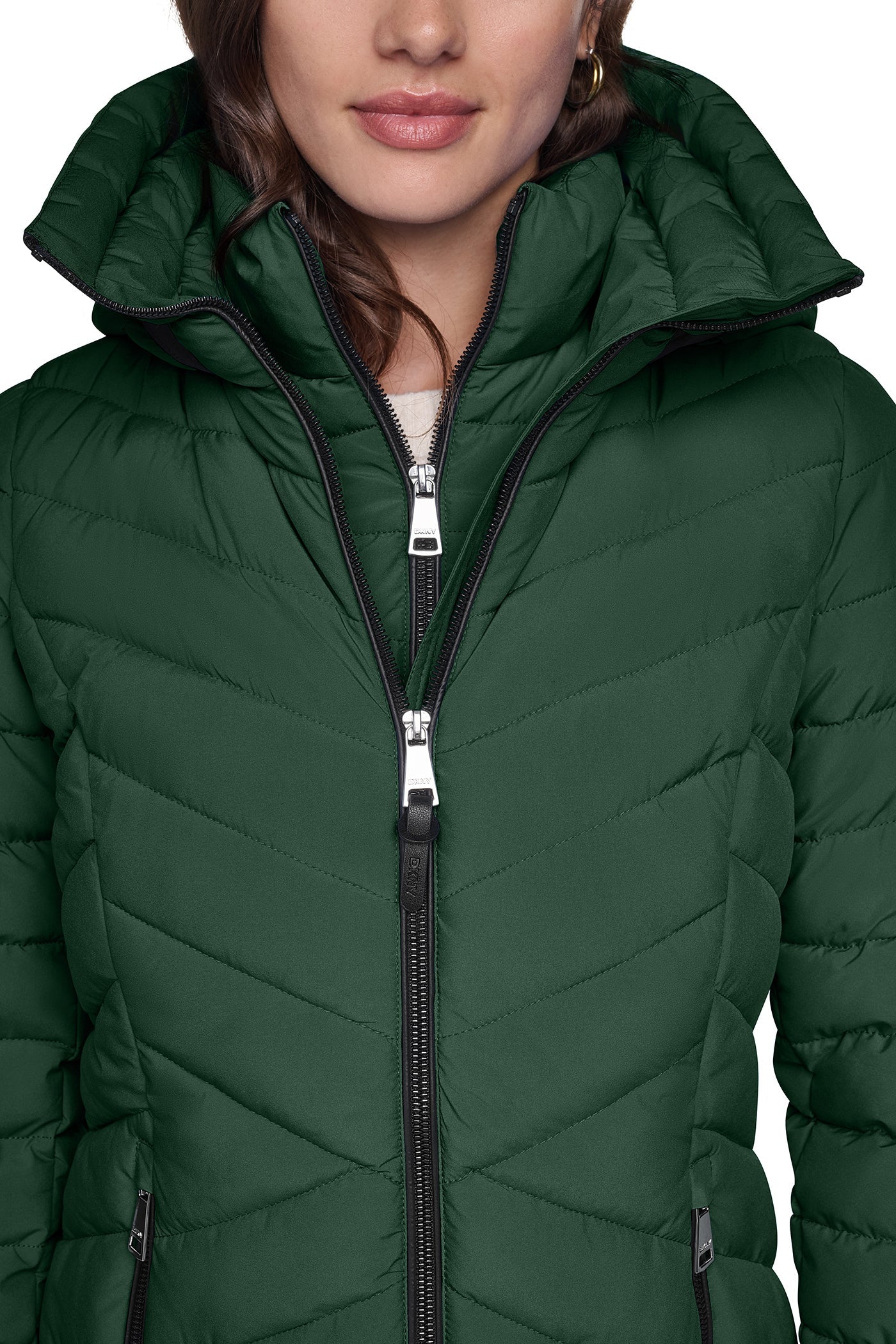 LIGHT WEIGHT PUFFER WITH BIB - Hunter - 5