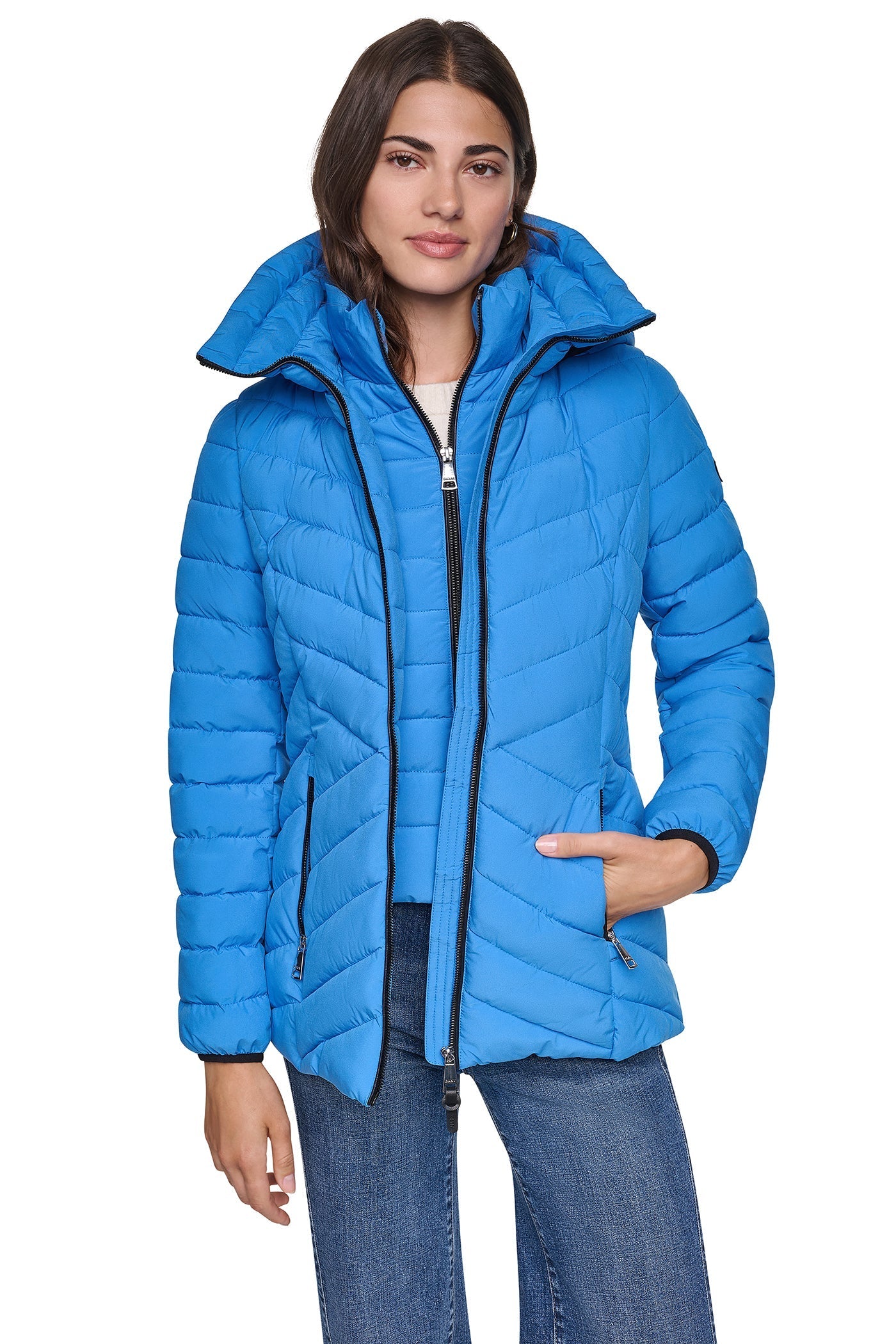 LIGHT WEIGHT PUFFER WITH BIB - Vermeer - 1