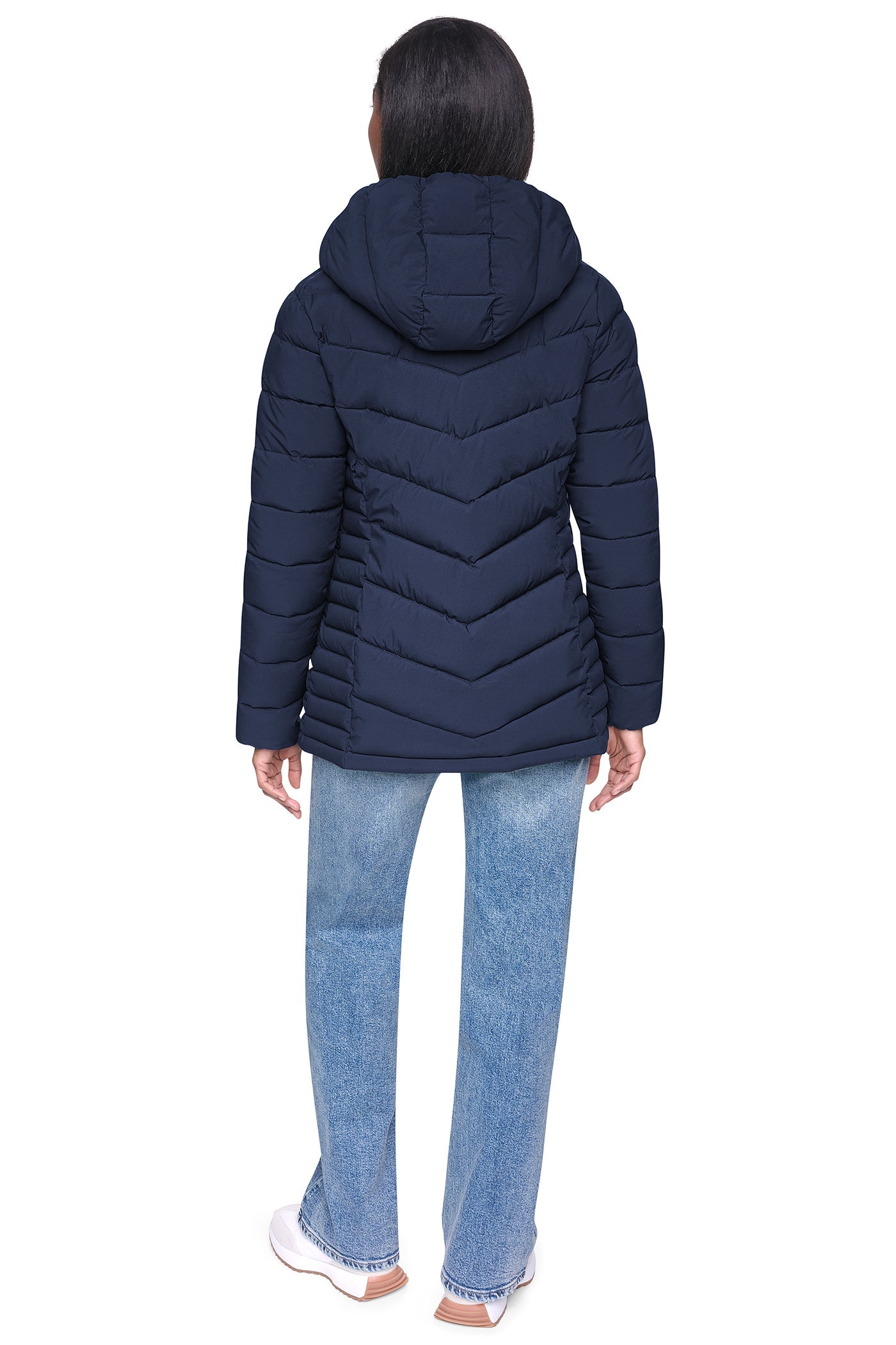 PACKABLE PUFFER JACKET - Dark Navy - 5