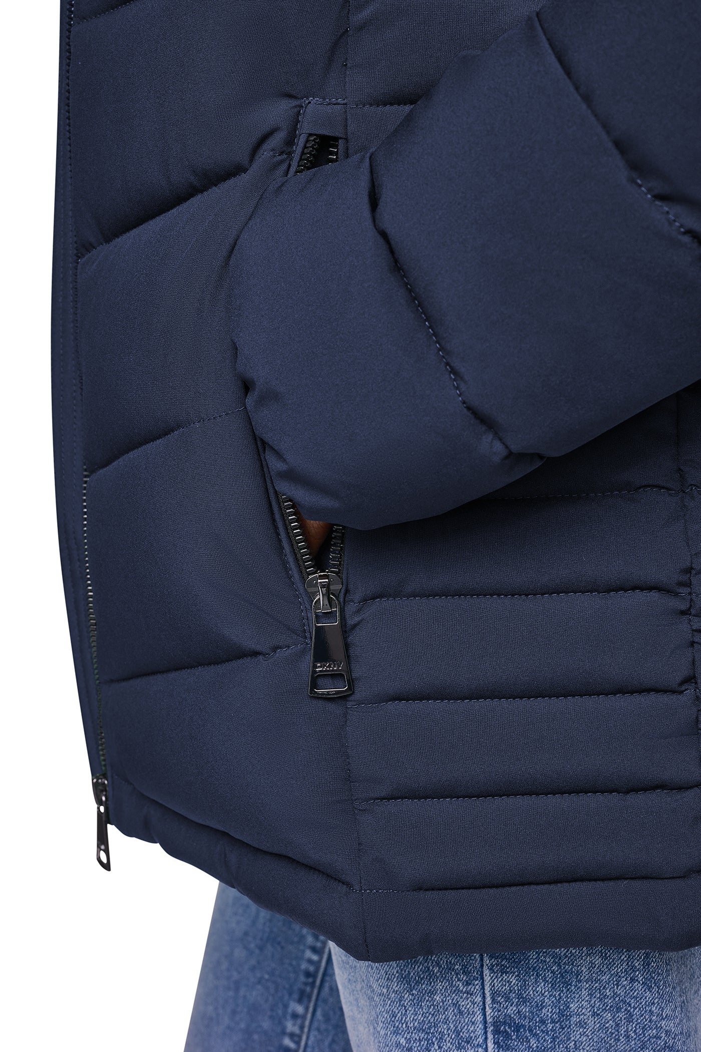 PACKABLE PUFFER JACKET - Dark Navy - 7