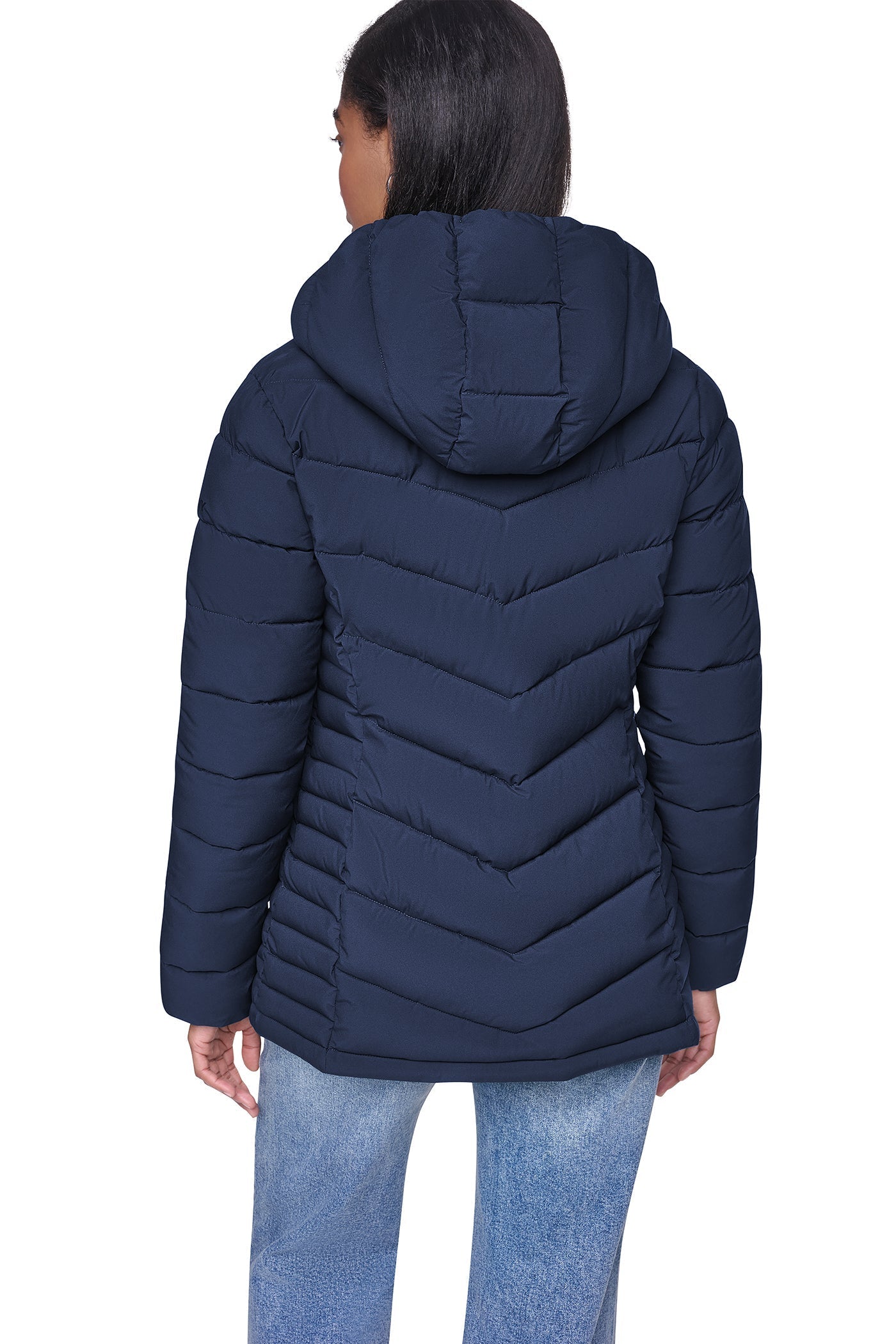PACKABLE PUFFER JACKET - Dark Navy - 2