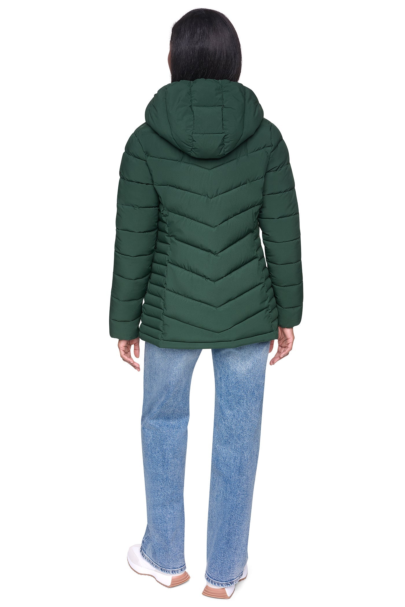 PACKABLE PUFFER JACKET - Hunter - 9